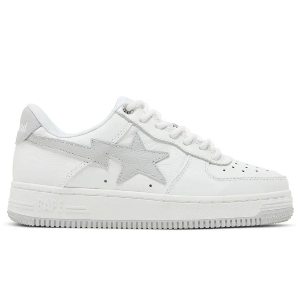 BAPE JJJJound x Wmns Bapesta 'White' SHOES WHITE SIZE 8.5‎ NEW WITH BOX